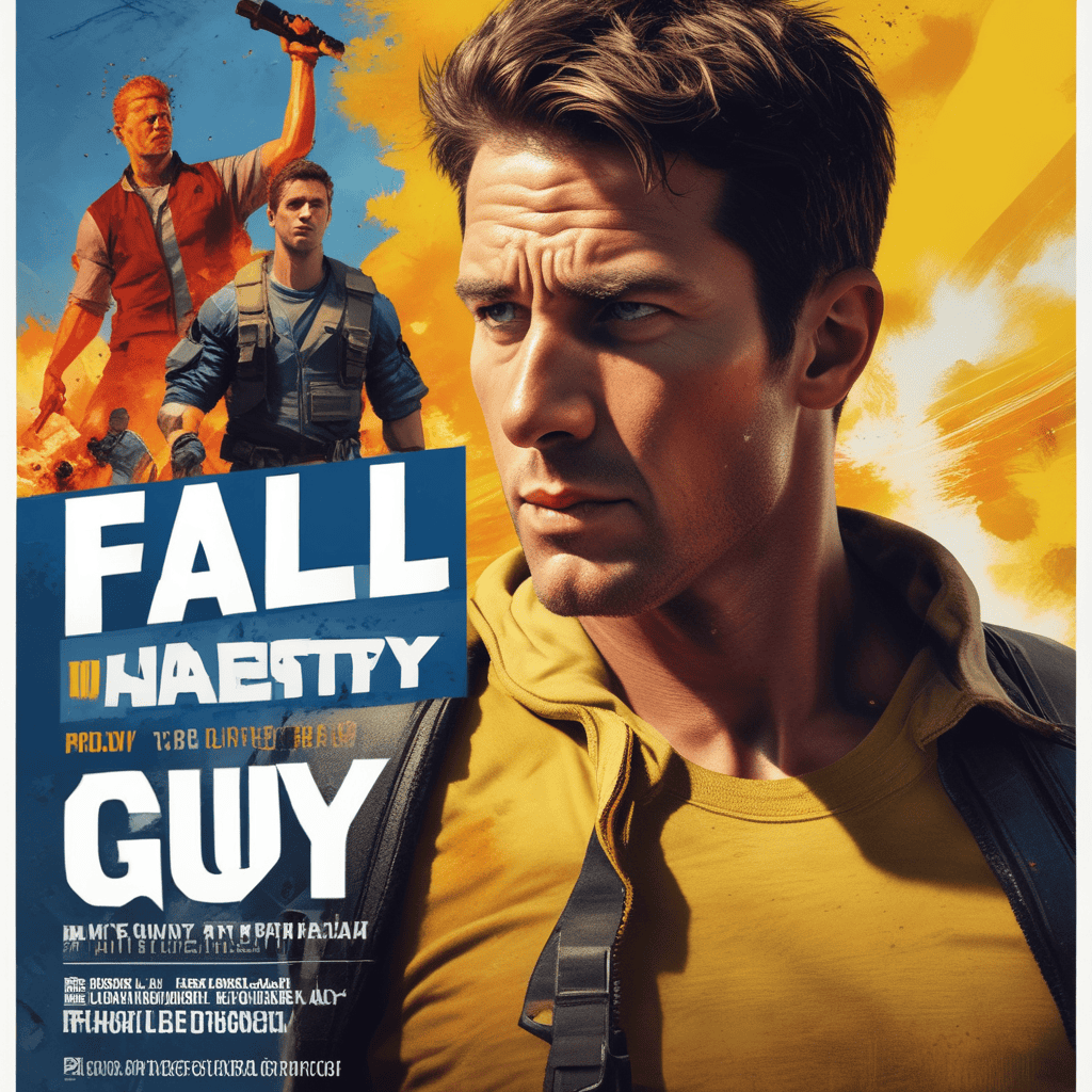 Póster de The Fall Guy Generado por IA